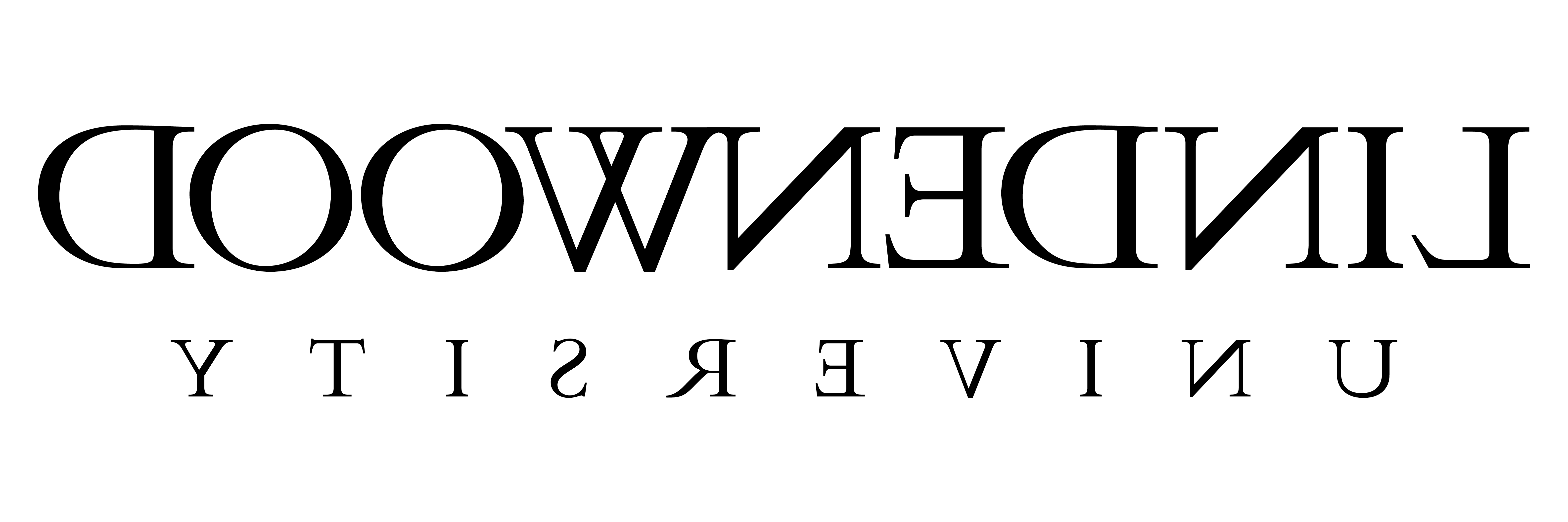 Lindenwood University - Primary Logo - Black